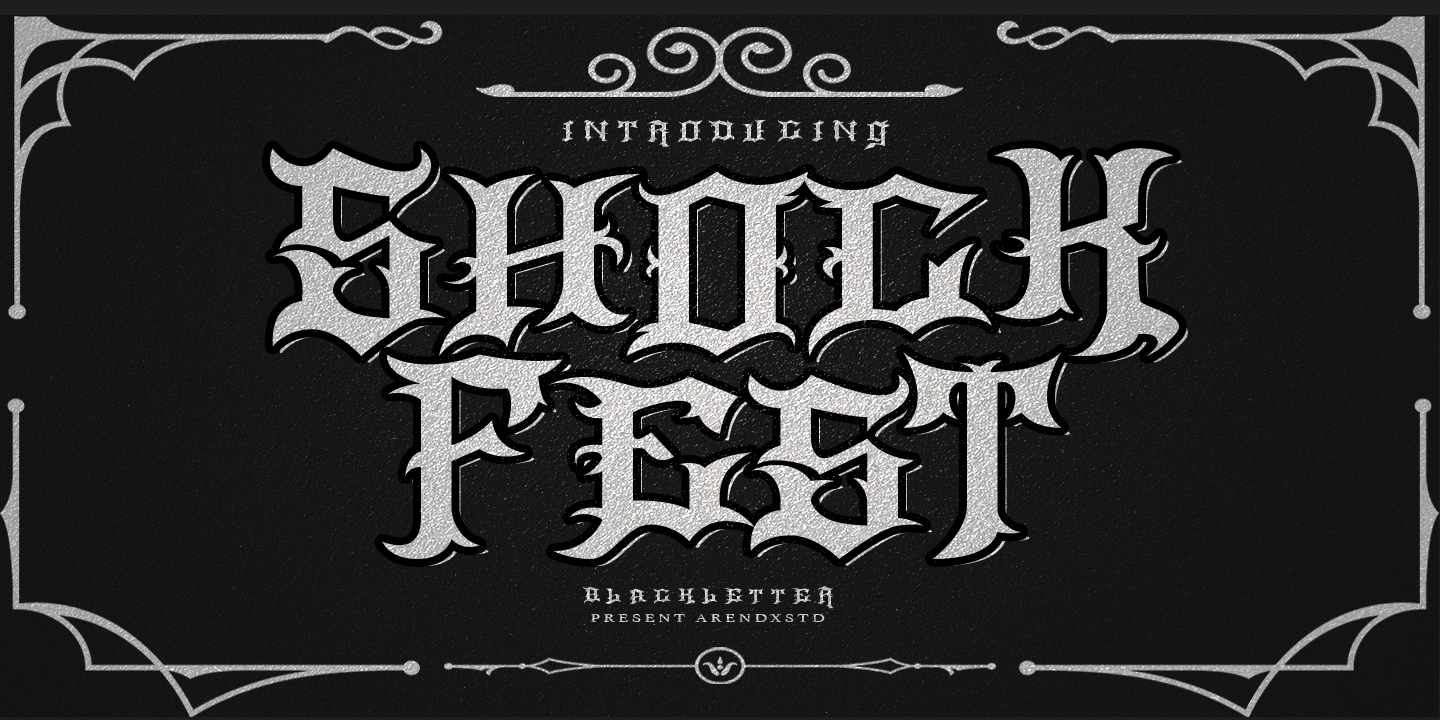 Shockfest Font